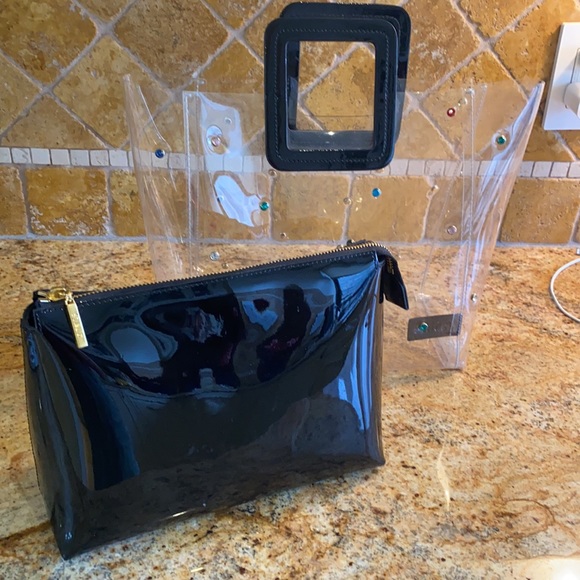 Staud Plastic Tote with Rhinestones - Picture 2 of 6